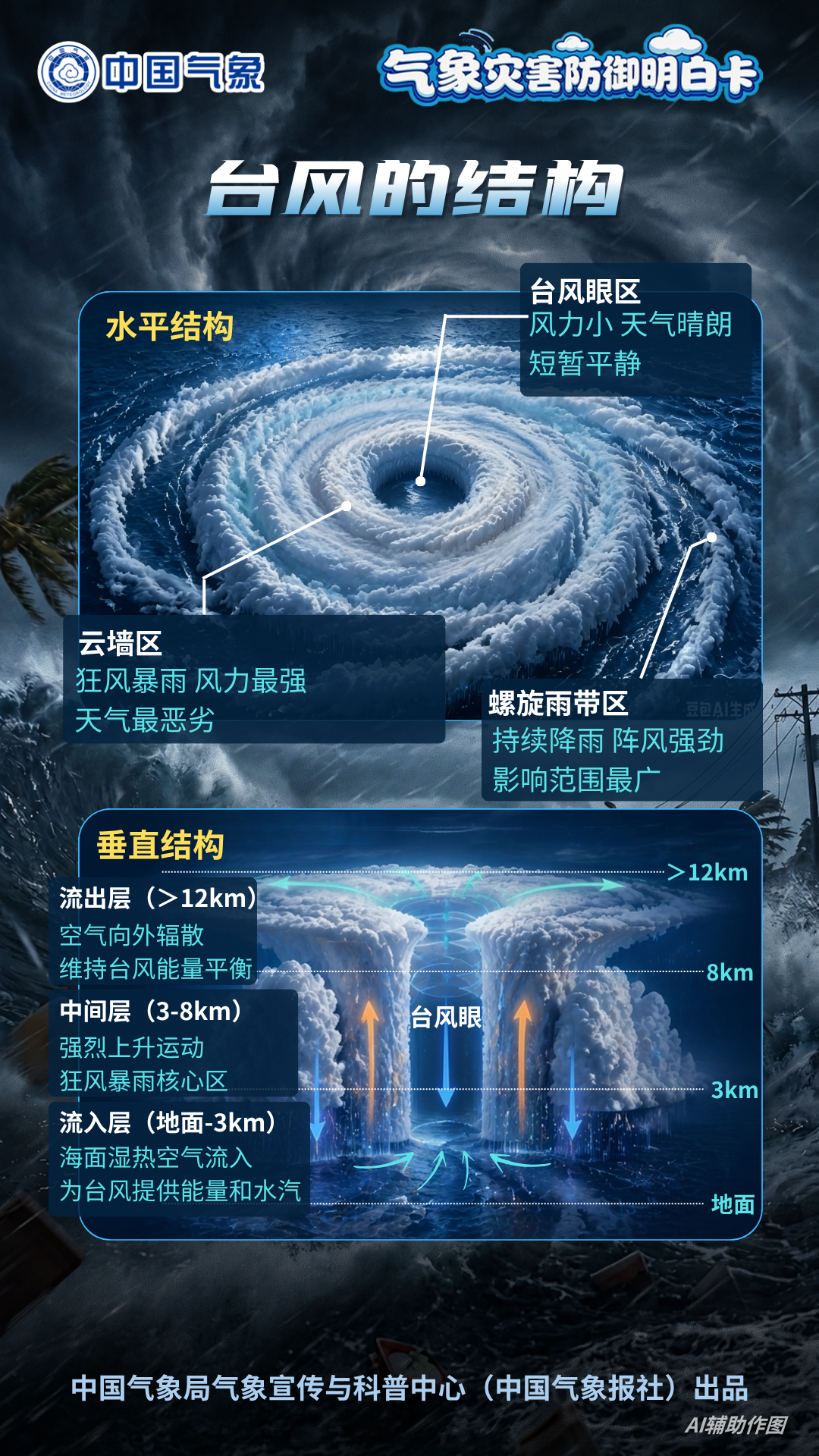 台风的结构